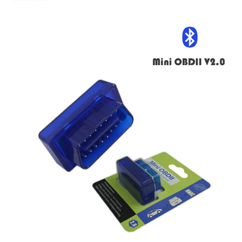 Bluetooth мини OBDII ELM327 B21 OBD2 считыватель кодов Bluetooth 2,0/4,0 оборудование V2.1 OBD диагностический сканер для Android/Windows Ra