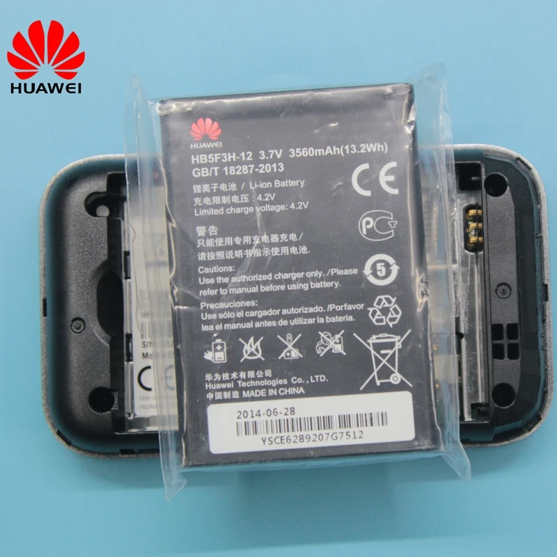 Разблокированный Huawei мобильный WiFi E5377 E5377Ts 32 4G 150 Мбит/с батареей 3560 мАч с антенной