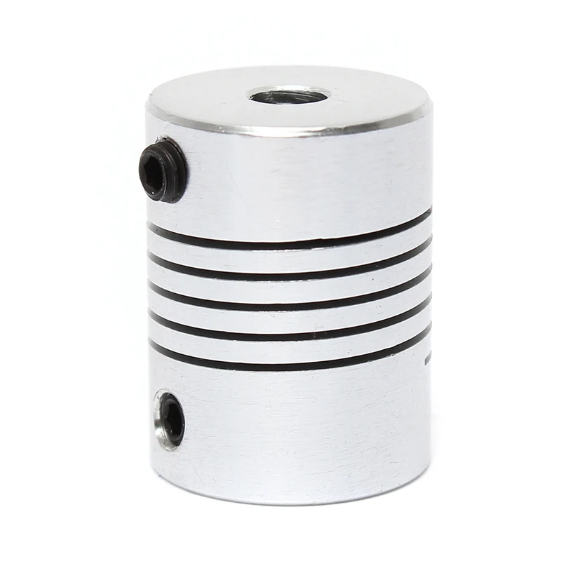 

1Pcs 5x6.35mm Motor Jaw Shaft Coupler 5mm To 6.35mm Flexible Coupling OD 19x25mm Router Connector Power Transmission Parts