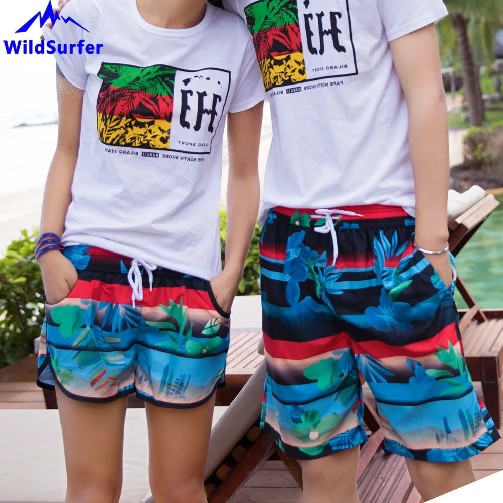 WildSurfer Couple Beach Wear Shorts Men Quick Drying Board Shorts Women Bermudas Surfing Short Pants Plage De Bain Homme SP64 WildSurfer Couple Beach Wear Shorts Men Quick Drying Board Shorts Women Bermudas Surfing Short Pants Plage De Bain Homme SP64