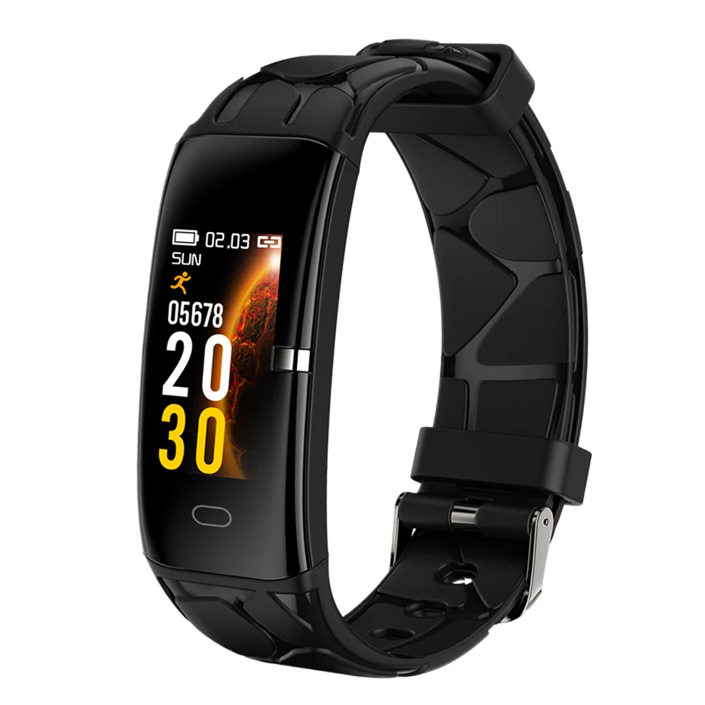 

E16 Smart Bracelet Color Screen Blood Pressure Fitness Training Heart Rate Monitoring Sports Bracelet For Android IOS Smart Band