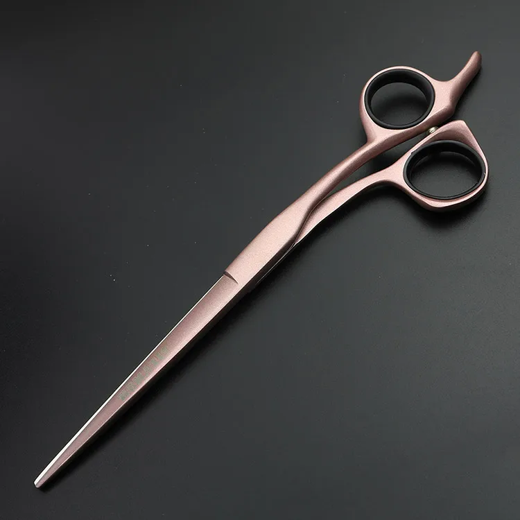 Японские ножницы 440C, ножницы для резки, черные инструменты для стрижки волос, 7 дюймов, парикмахерские ножницы, Профессиональные Парикмахерские ножницы