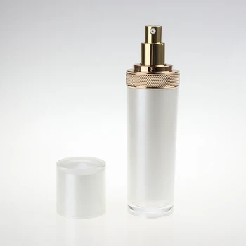 

China Manufacture 4 ounce lotion/cream plastic bottle for skincare container, 120ml cosmetic packaging acrylic pump bottle