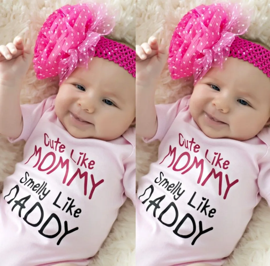 Хлопковый розовый Детский комбинезон для новорожденных девочек, комбинезон, одежда, комбинезон для девочек 0-24 месяцев