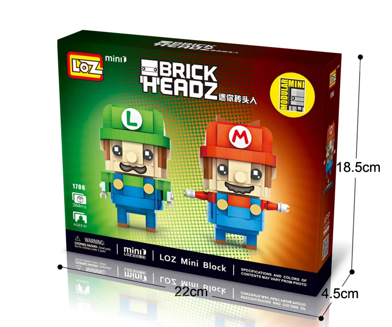 lego brickheadz mario