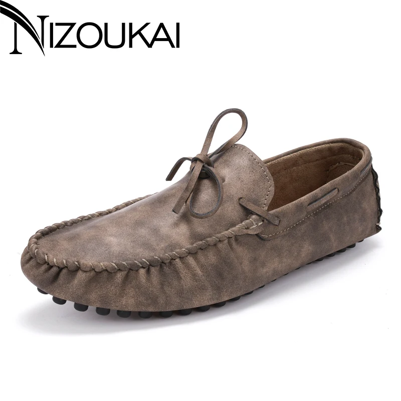 

Men Loafers Moccasin hombre Casual Suede Leather Shoes Slip On Shoes Moccasins For Man homme chaussure