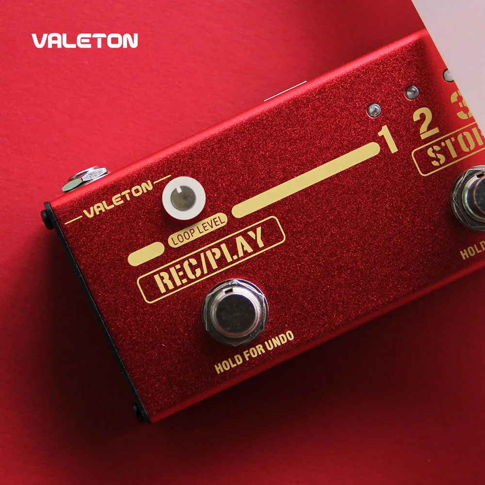 Valeton Looper гитарная педаль Dapper Looper Mini 3 Footswitch Кнопка петля станция 8 USB сохраняемая петля памяти