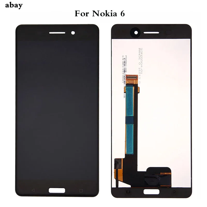 ЖК дисплей 5 дюйма для Nokia 6 TA 1000 1003 1021 1025 1033 1039 + дигитайзер сенсорного экрана в