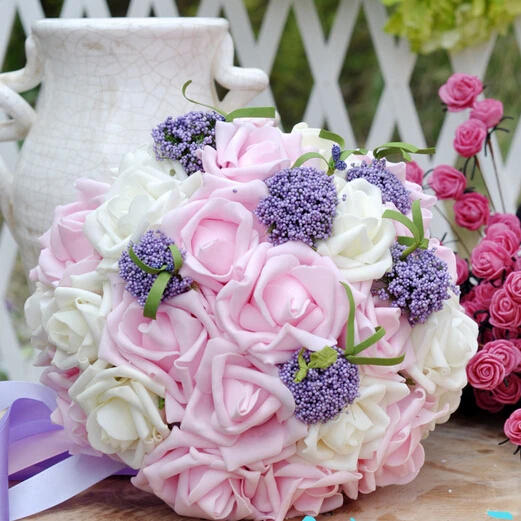 Compare Prices On Wedding Teardrop Bouquets Online Ping 2017 Bride Flower Bruidsboeket Wedding Bouquets Colorful Bridesmaids Bouquet High Simulation Flowers Mariage