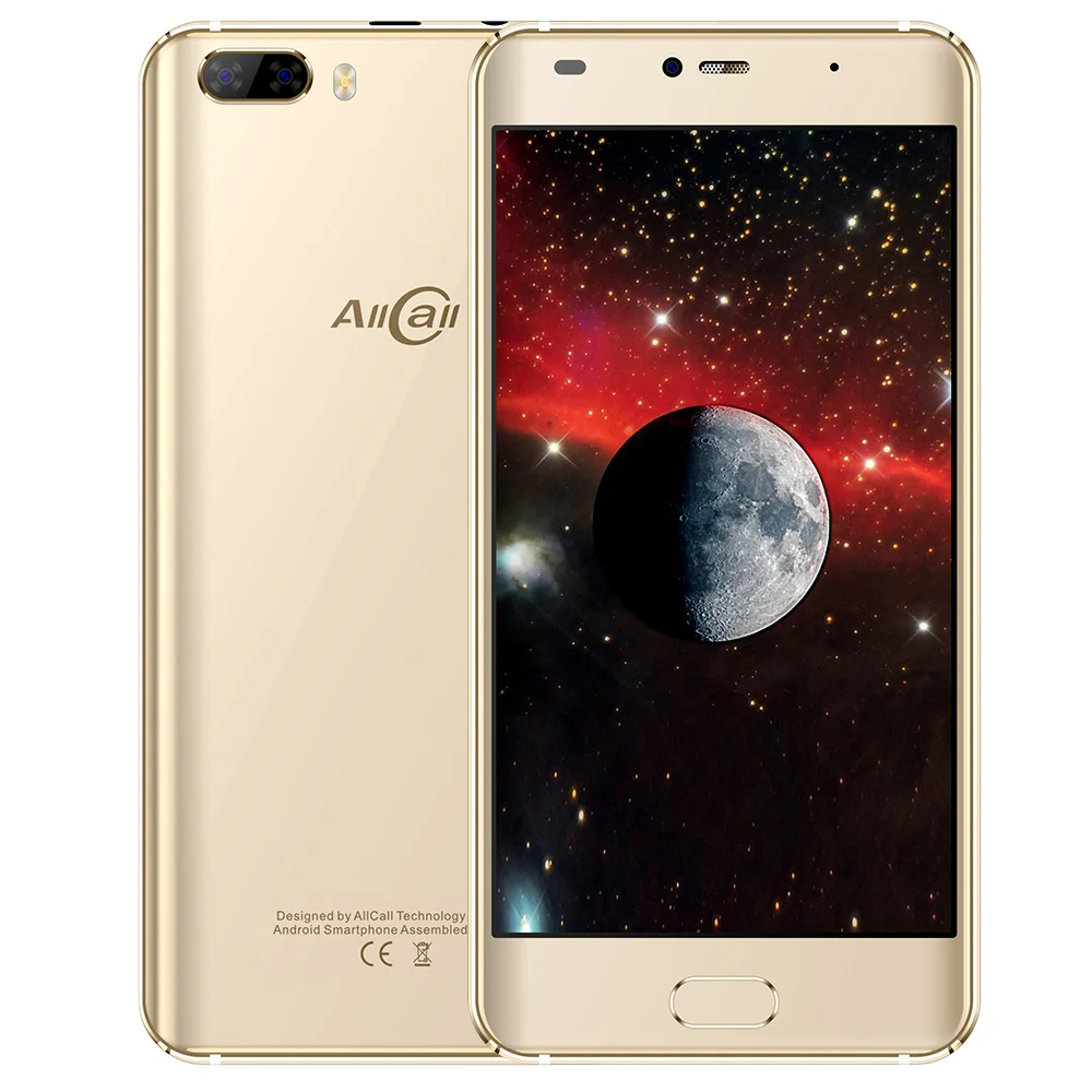 Allcall Rio смартфон 5 0 &quotAndroid 7 MTK6580A четырехъядерный 1 3 ГГц ГБ ОЗУ 16 Гб ПЗУ 8MP + 2MP