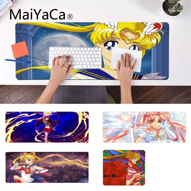 MaiYaCa Sailor Moon Удобная мышка коврик для игровой мыши игровые коврики для мыши