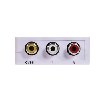

MINI AV to HDMI converter is a universal converter for analog composite input to HDMI 1080p (60HZ) output