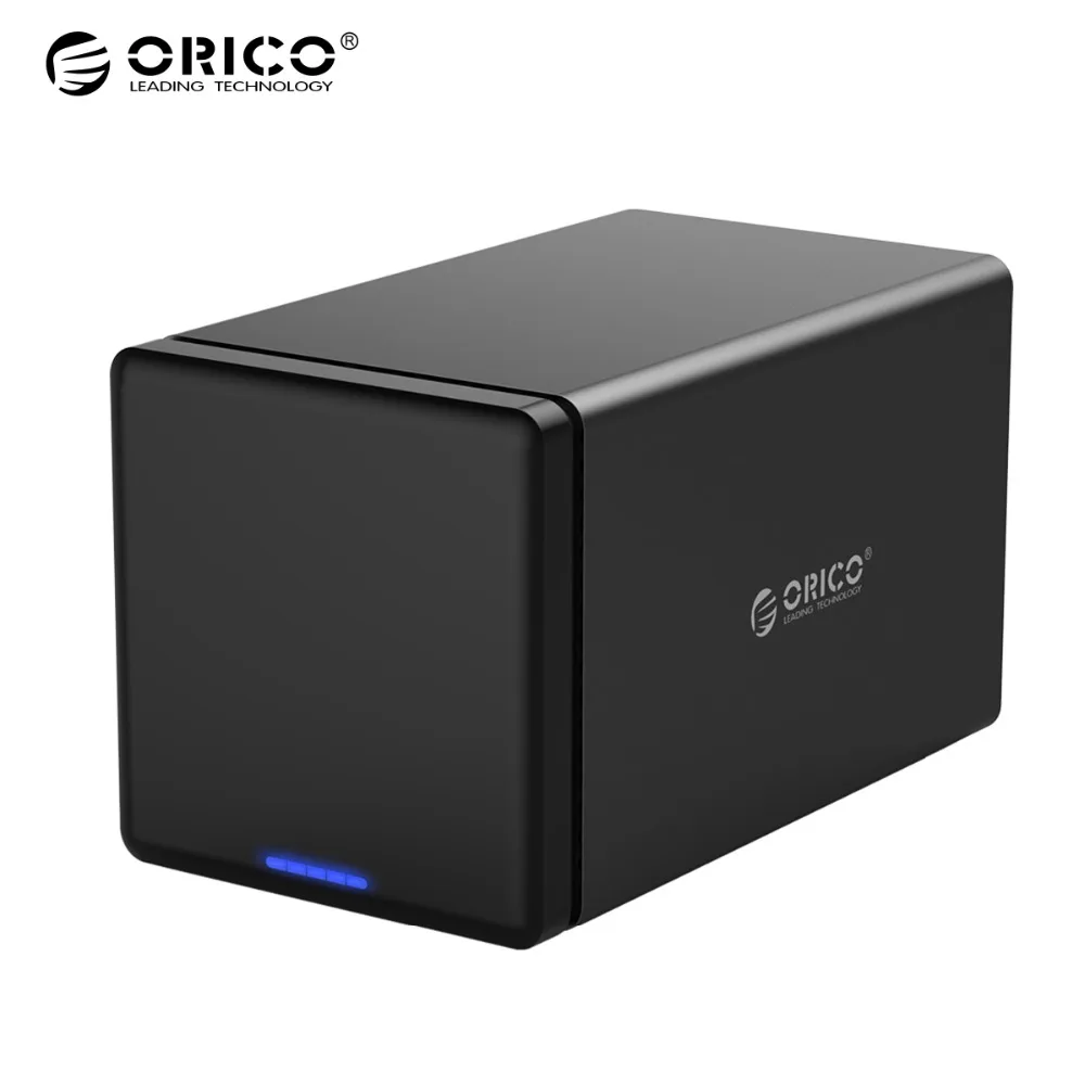 

ORICO NS400U3 Tool Free 3.5" 4 Bay USB3.0 Hard Drive Dock Support 40TB 5Gbps UASP with 12V6.5A Adapter HDD Enclosure Case