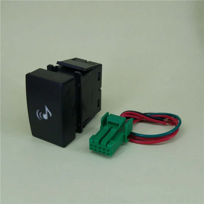 

JINGHANG Plastic music button switch & black horn switches & recorder switch & LED switch with wire For Honda Odyssey 2015