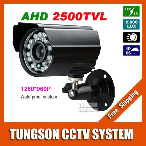 

New Product 1280*960P HD CCTV Camera 2500TVL Security Monitoring Outdoor Waterproof Mini Bullet 1.40 MP AHD Video Surveillance