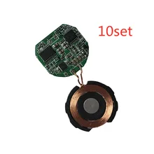 10 компл./лот для Apple Watch Универсальная беспроводная магнитная катушка зарядного устройства модуль беспроводной зарядки восстановленная схема импорта без часов