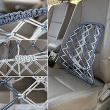 Dongzhen 1X Универсальная автомобильная подушка для спинки спины поясничная поддержка поясничная подушка для автомобиля офисная подушка для дома проветриваемая Автомобильная подушка для сиденья Поддержка s