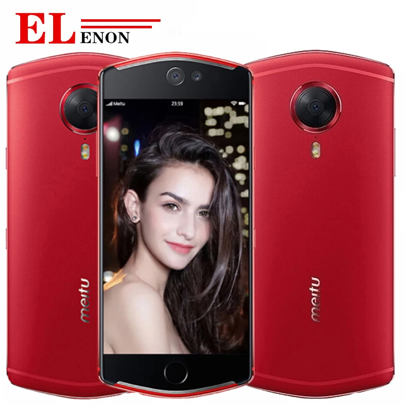 

Original Meitu T8S Smartphone 4GB RAM 128GB ROM MT6797X Deca Core 5.2 inch Android 7.0 Dual Front Camera 4G LTE Mobile Phone