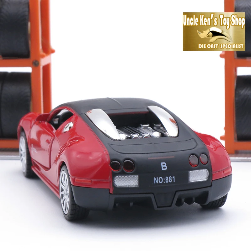 1/32 Bugatti Veryon литье под давлением модель автомобиля в качестве сплава Детские