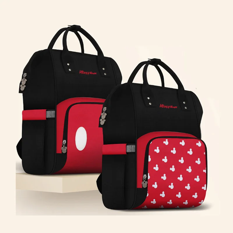 

Disney Feeding Insulation Bags Oxford Cloth Nappy Stroller Bag Backpack Waterproof Diaper Bag baby diaper bags