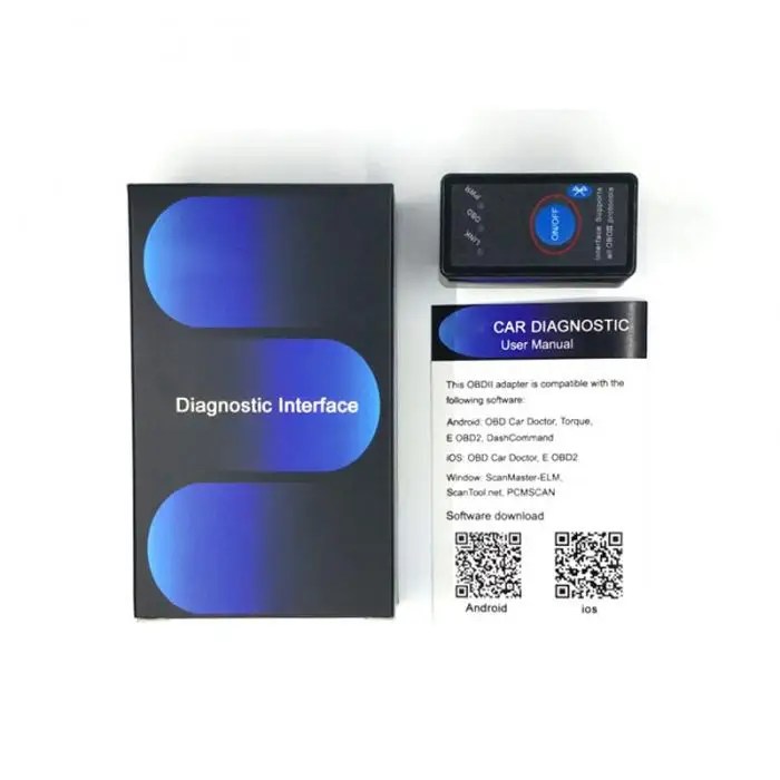 Горячий ELM327 Bluetooth OBD2 сканирующий инструмент автомобильный диагностический сканер инструмент для чтения кода JLD