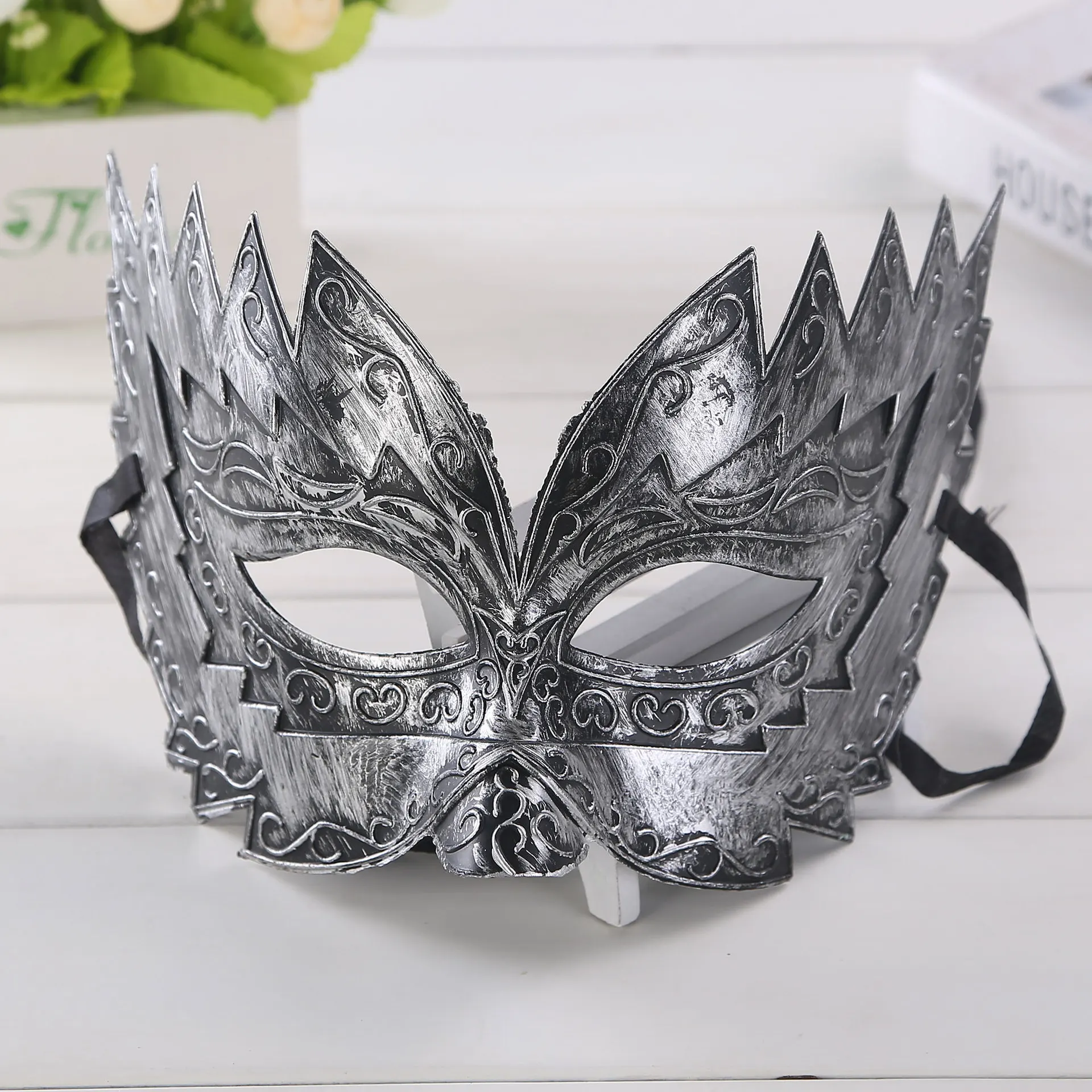 Festival Party Supplies Party Masks Men's Antique Party Mask Halloween