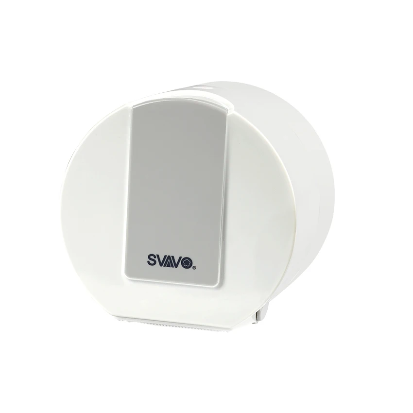SVAVO водонепроницаемый Бытовой Настенный Рулон туалетной бумаги Диспенсер ABS пластик коробка для салфеток для ванной комнаты - Цвет: Grey