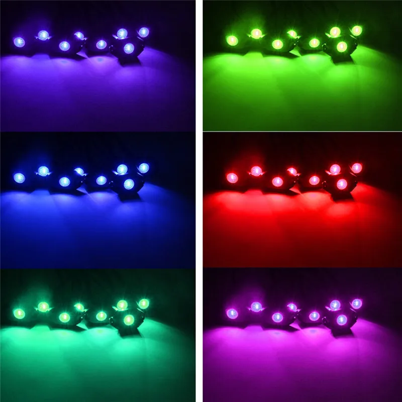 

8Pcs Long Life 7 Colors Music Flashing RGB 48LED Offroad Rock Light Energy Saving Wireless Bluetooth Deck Lamp Truck Set#292360