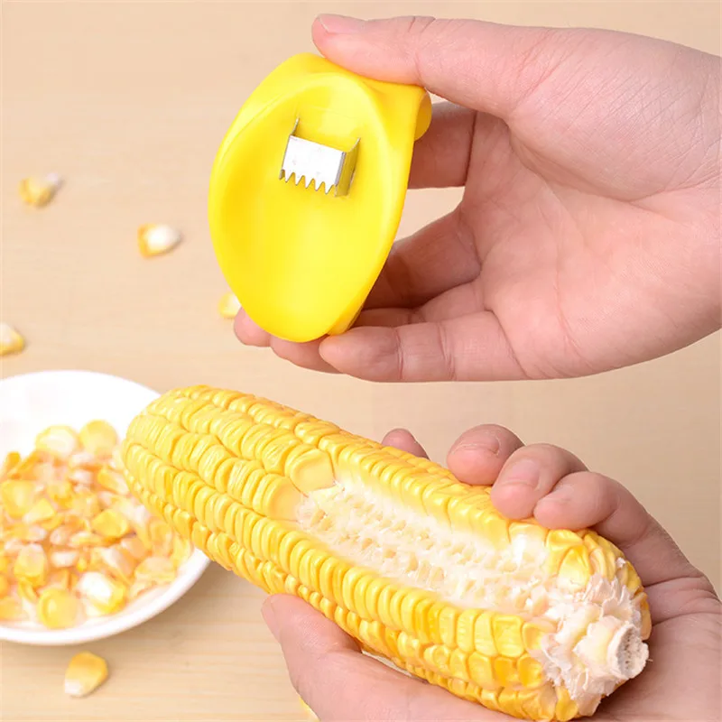 

Clearance Convenient corn KITCHEN tools useful Corn Stripper cutter Corn shaver Peeler Cooking tools Kitchen Cob Remover D5