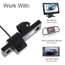 DC 12V Waterproof 1/4 “Color CCD HD Car Rearview Reverse Wide Angle Reverse Backup Camera for Chevrolet Epica / Lova / Aveo
