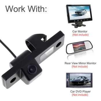 

Waterproof 12V 1/4 "Color CCD HD Car Rearview Reverse Wide Angle Reverse Backup Camera for Chevrolet Epica / Lova / Aveo