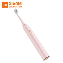 Xiaomi Sonic Soocas X3 Здоровый умный электрический Bluetooth водонепроницаемый акустический WaveTooth беспроводной USB зарядное устройство розовый