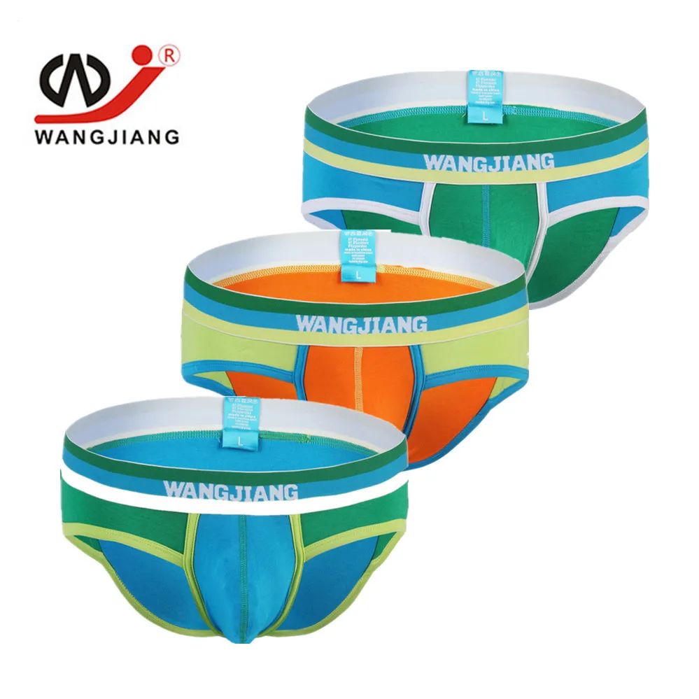 3 PACK Men Seamless Nylon Spandex Underwear Men's Briefs Mesh WJ