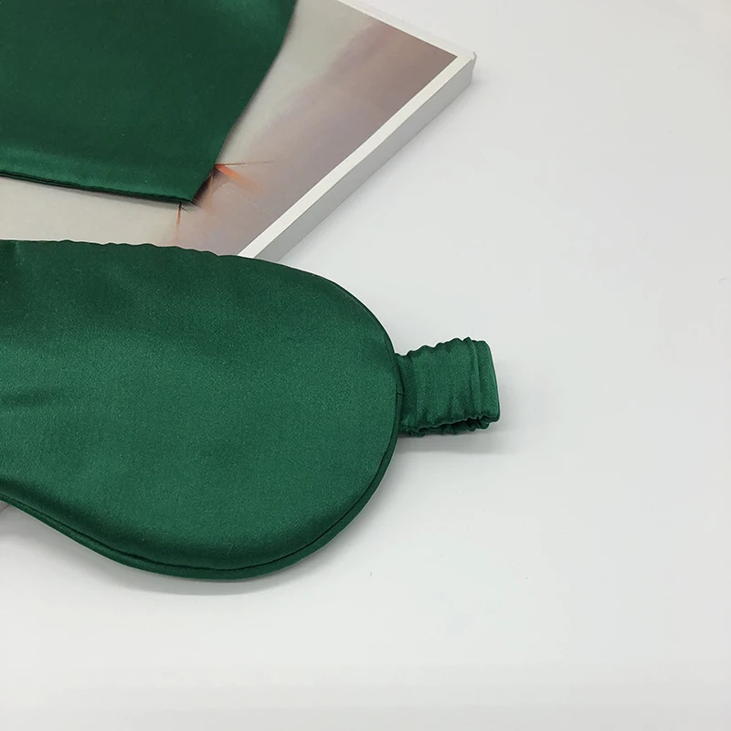 100% handmade silkworm silk eye mask sleep eys shade with silk storage bag 4