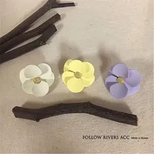 Дизайн, модные ювелирные изделия, элегантные серьги в виде цветка, Летние Стильные пляжные вечерние серьги для девушек, подарок для женщин