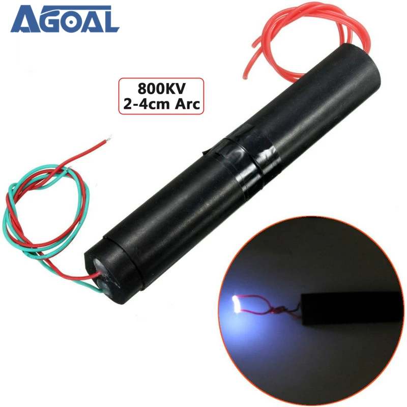 

800Kv Ultra High Voltage Generator long electric arc time Inverter Boost Module 2-4cm Arc Free Shipping