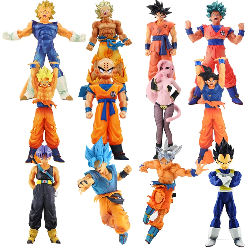 10-25 см Dragon Ball Z DXF фигурки трусы Веджета супер сайян Бог сон Gokou Freeza kuriririn Коллекционная модель фигурка дракона куклы