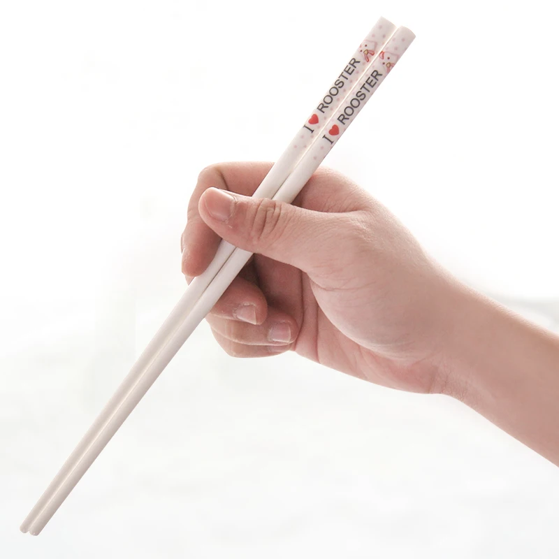 

2 pairs/lot Zodiacs Chinese chopsticks Antifouling Mildew Eco-friendly Health Kitchen Tool hashi Sushi Gift
