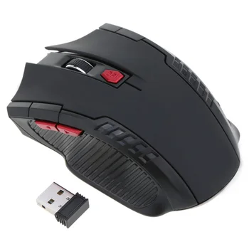 

2.4G Mouse Wireless Business Gaming Mouse Portable 2400DPI Adjustable Optical for PC Laptop Desktop