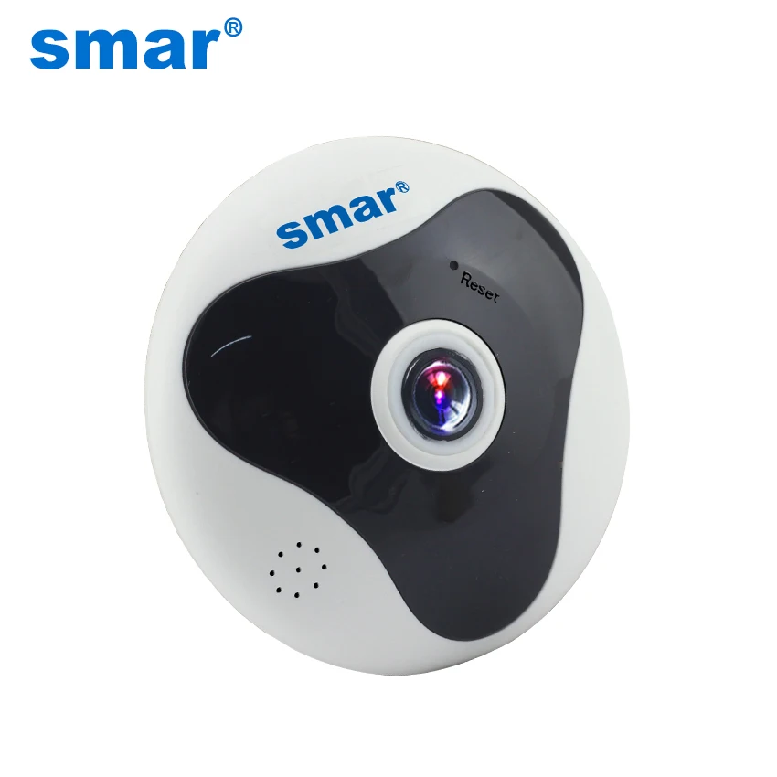 Achat Smar 960 p 3D VR WI FI Caméra 360 Degrés Panoramique IP Caméra 1.3MP FIsheye Sans Fil Wifi Smart Caméra TF Carte fente de Sécurité À Domicile