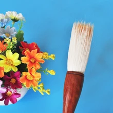 1 шт. белая кисточка для китайской каллиграфии смешанные кисти для рисования ручка бункер-кисточка для каллиграфии поставка художественная стационарная