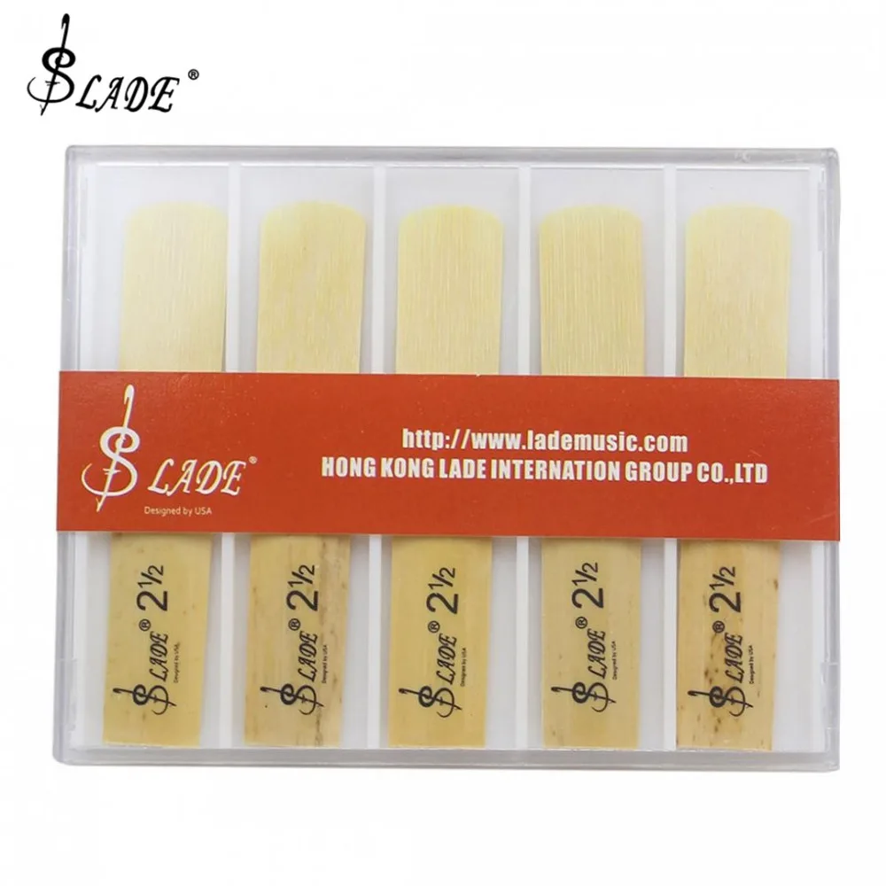 

SLADE 10pcs 2-1/2 2.5 Reeds Alto Clarinet /Alto/SopranoReeds Reed for Clarinet Woodwind Instruments Parts & Accessoeres