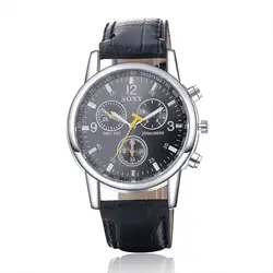Новый SOXY Элитный бренд кварцевые часы Для мужчин наручные часы модные кожаные спортивные Повседневное часы Hombre Hour Clock Relogio Masculino 2018