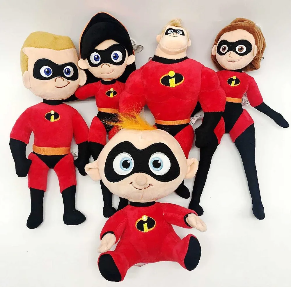 Wholesale 10pcs/lot New Movie toy The Incredibles 2 Plush Toys Bob Parr