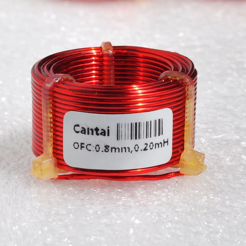 

0.8MM0.2MH Oxygen Free Copper, Hollow Inductance Coil, Frequency Divider, Inductor Coil Spot Sales