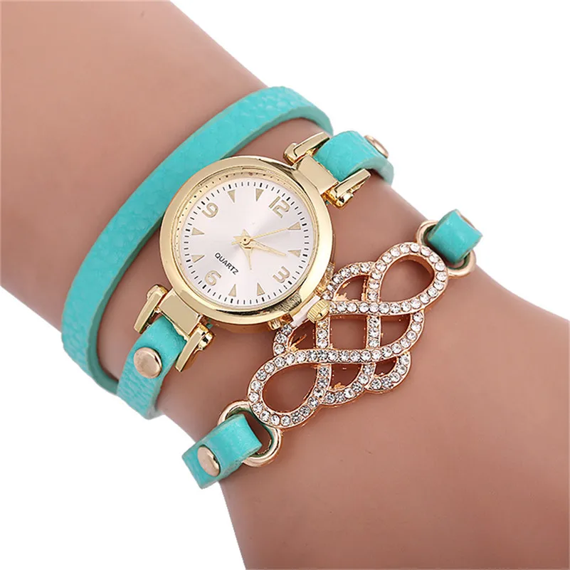Women's watches brand luxury fashion ladies watch Analog Quartz Bling Diamond Bracelet Dress Wrist Watch clock Reloj mujer M23 (6)