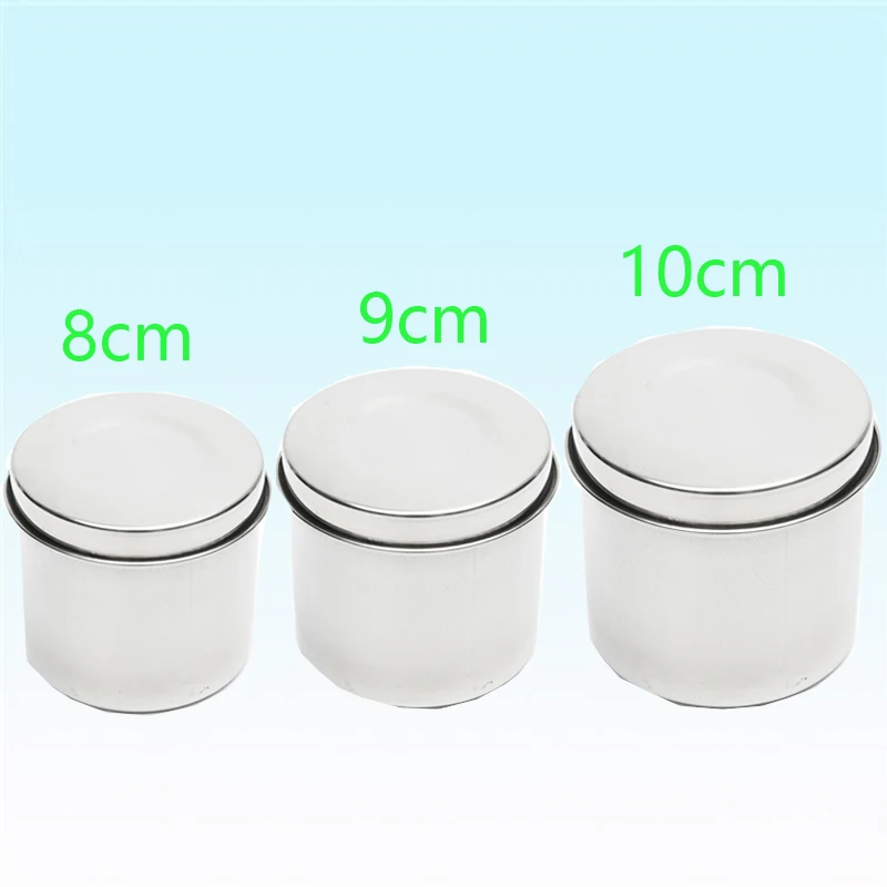 Medical Stainless Steel Cotton Disinfection Container Tank Alcohol Iodine Gauze Canister Medicine Cylinder Box Tool Medical Stainless Steel Cotton Disinfection Container Tank Alcohol Iodine Gauze Canister Medicine Cylinder Box Tool