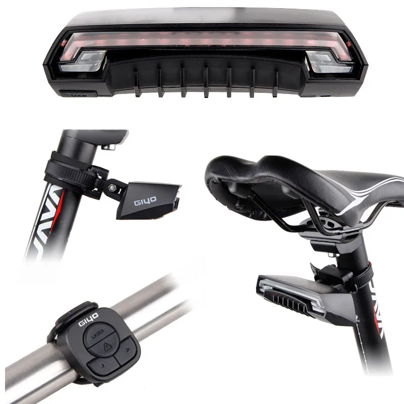 Perfect Bicycle Light Wireless Rear Remote Light Turn Signal Tail LED Light Laser Beam USB Chargeable Cycling Accessories 1 Perfect Bicycle Light Wireless Rear Remote Light Turn Signal Tail LED Light Laser Beam USB Chargeable Cycling Accessories 1