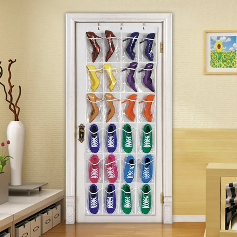 Doreen Box 24 Pockets Multifunction Over Door Shoes Hanging Bag Box Shoes Storage Holder with Hooks Home Storage Organizer 1PC Doreen Box 24 Pockets Multifunction Over Door Shoes Hanging Bag Box Shoes Storage Holder with Hooks Home Storage Organizer 1PC