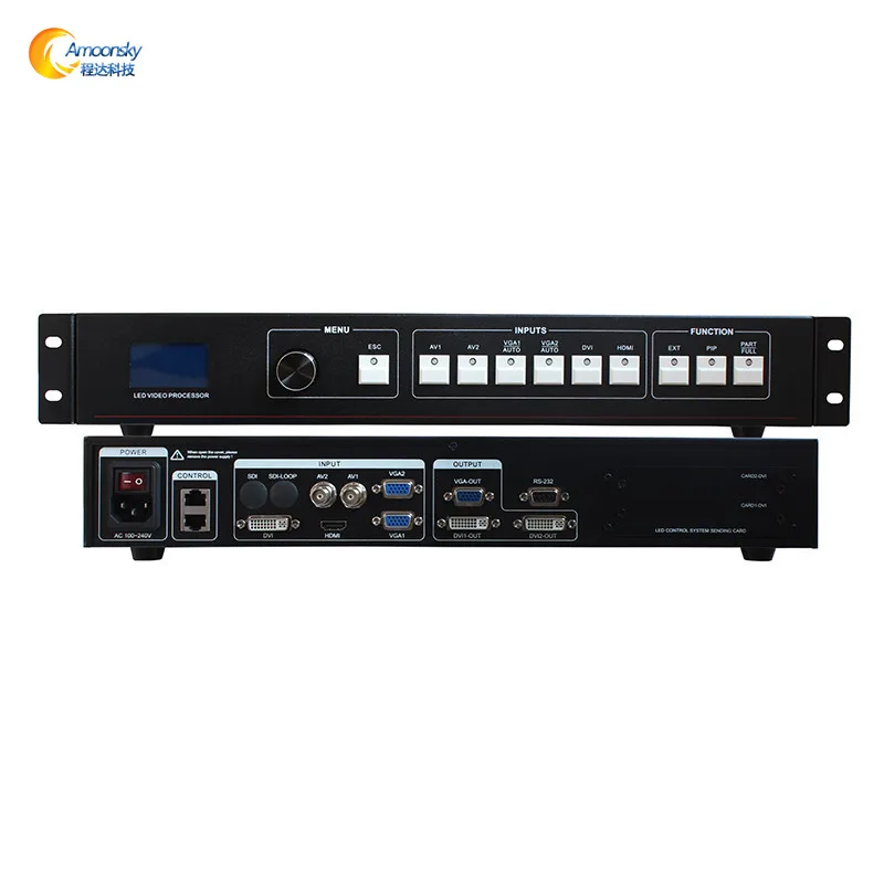 P3.91 indoor rental led screen video processor